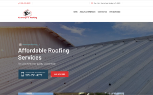 Roofing Company Check Demo .